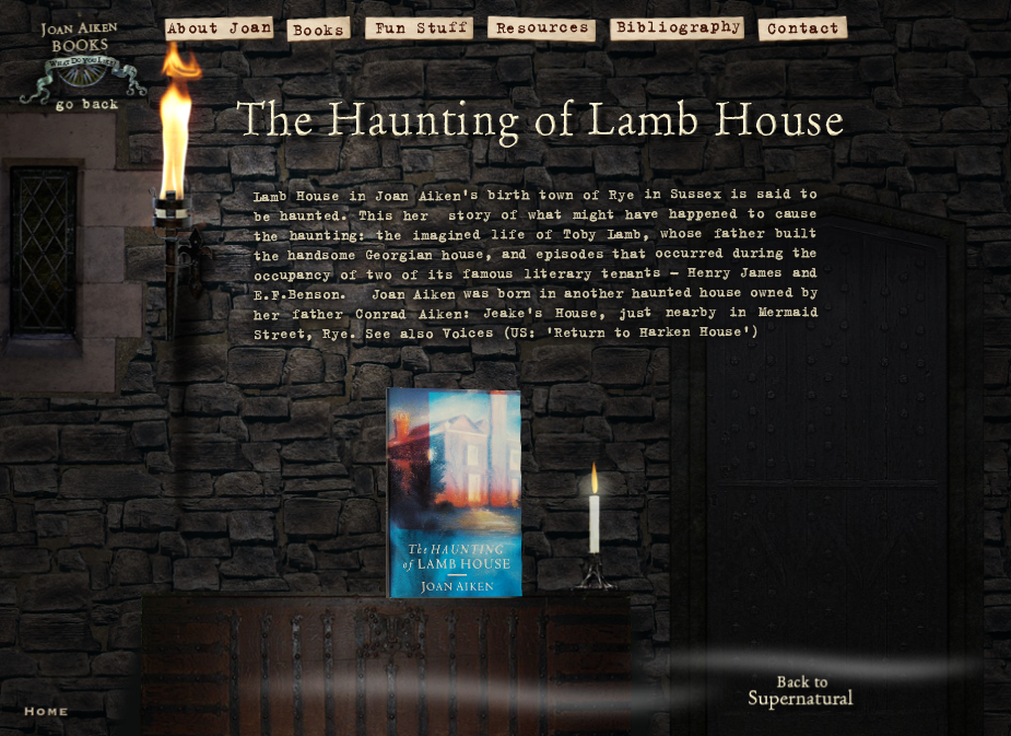 to the Wonderful World of Joan Aiken The Haunting of Lamb House